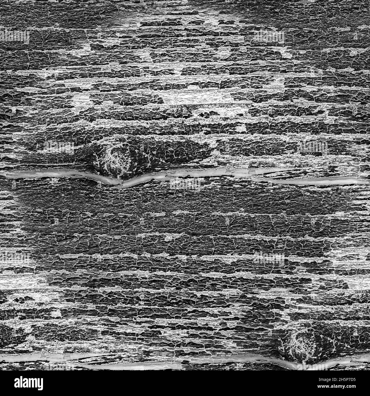 Legno invecchiato di ruvida nero e grigio. Usurato Foto Stock