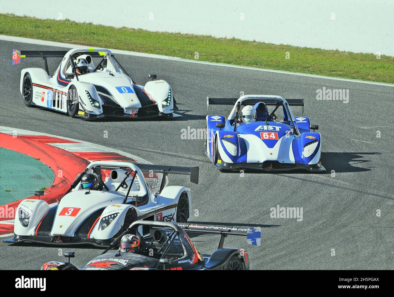 Radical European Motor Racing al circuito di Barcellona Catalunya, Barcellona, Catalogna, Spagna Foto Stock
