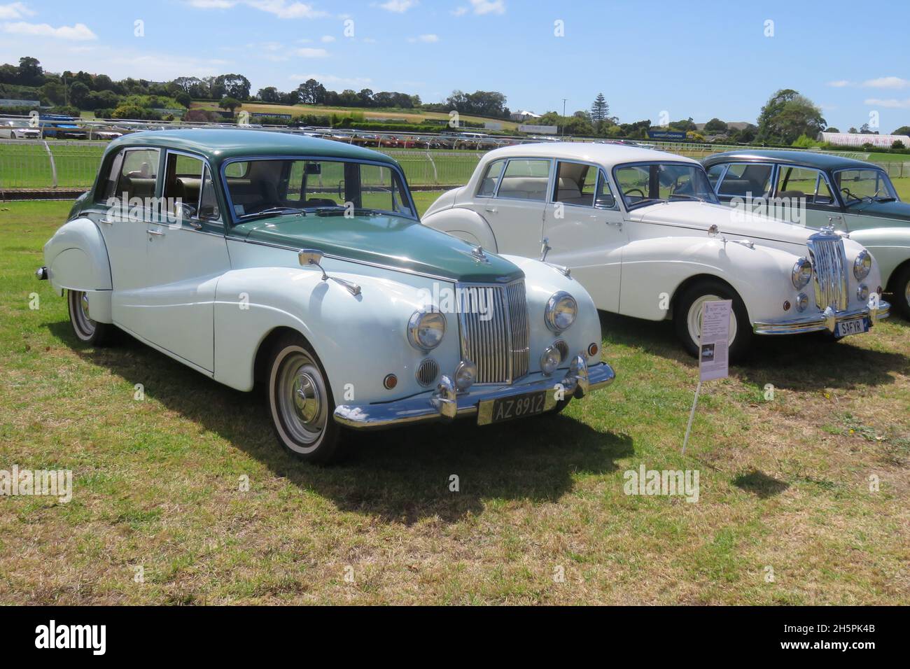 Armstrong Siddeleys all'Ellerslie Concours, Auckland NZ 14 febbraio 2021 Foto Stock