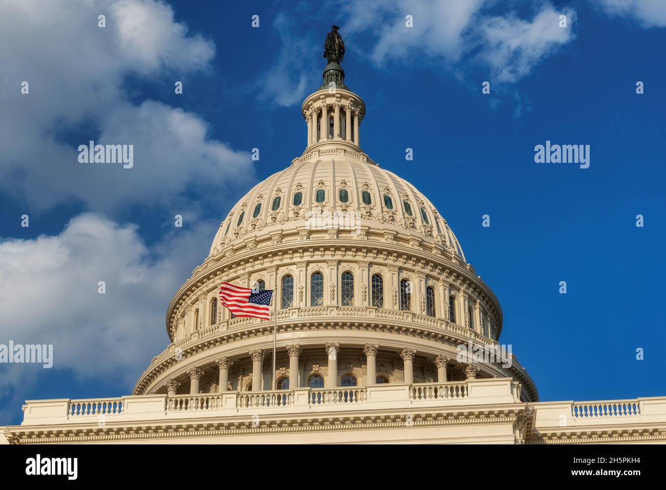Il Campidoglio degli Stati Uniti Washington D.C. Foto Stock