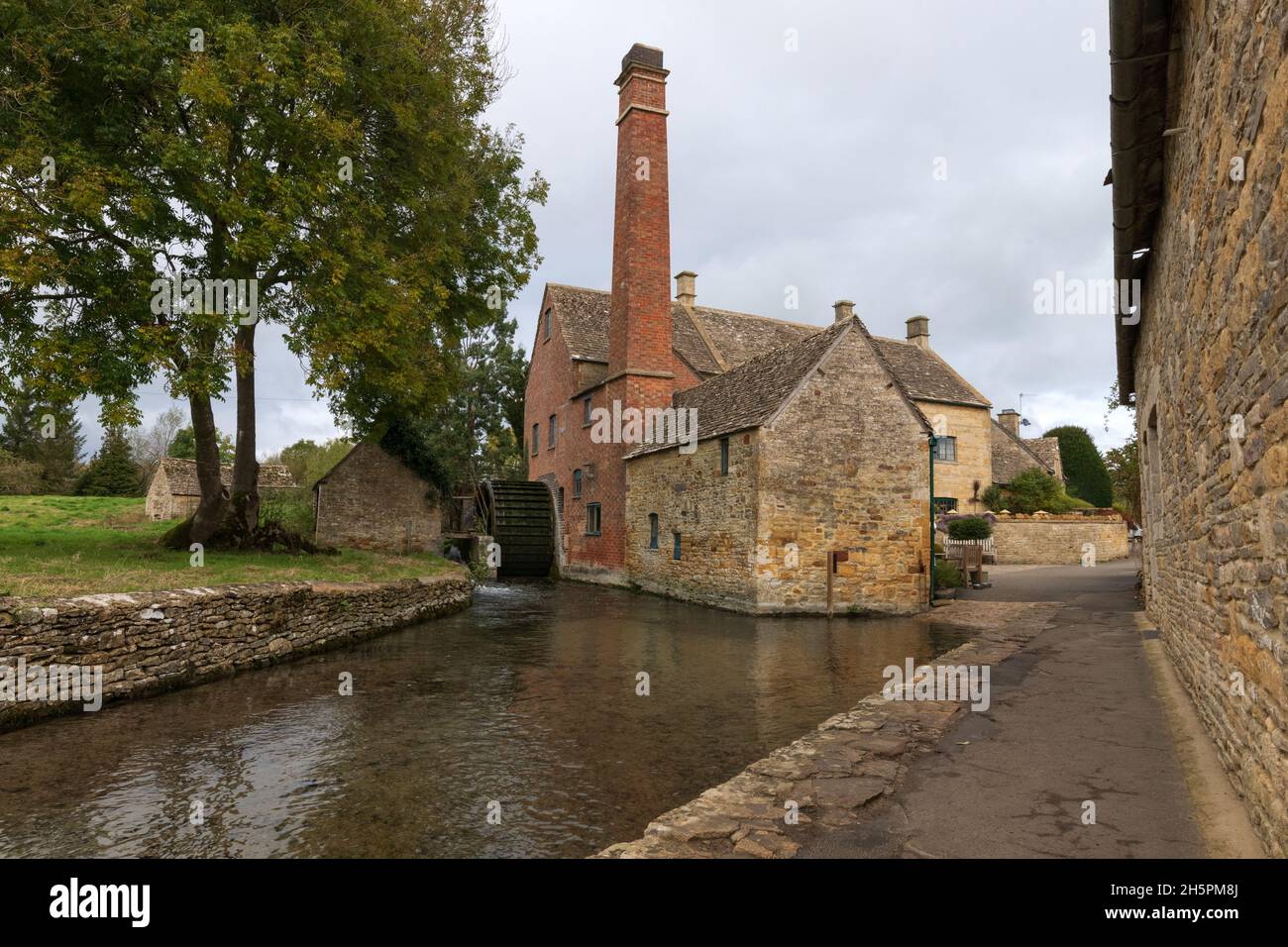 Old Mill, Lower Slaughter, Gloucestershire, Regno Unito Foto Stock