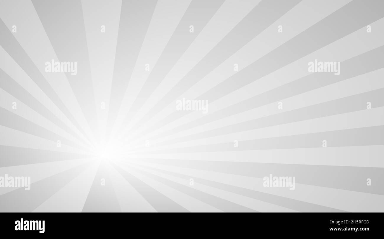 Raggi pop art in linea art style su halftone retrò fumetto illustrazione vettoriale. Banner vettoriale. Illustrazione Vettoriale