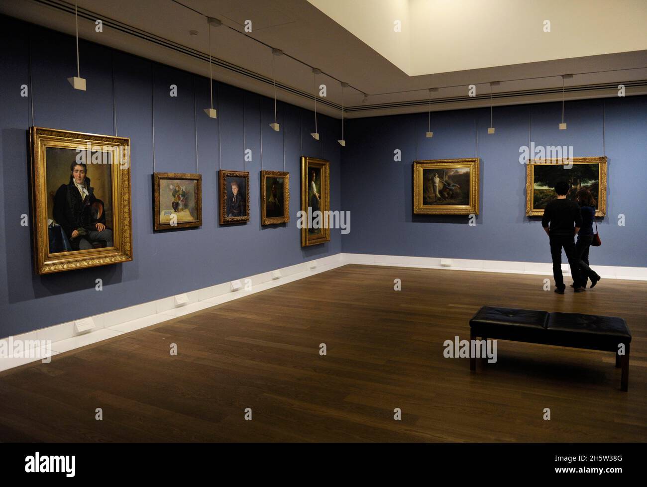 NY Carlsberg Glyptotek. Interno di una delle sue camere. Copenaghen, Danimarca. Foto Stock