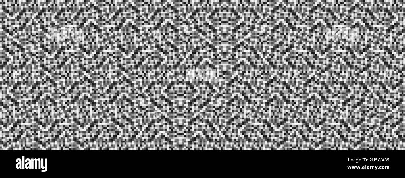 Sfondo vettoriale pixel. Motivo per design decorativo. Illustrazione del vettore grafico Illustrazione Vettoriale