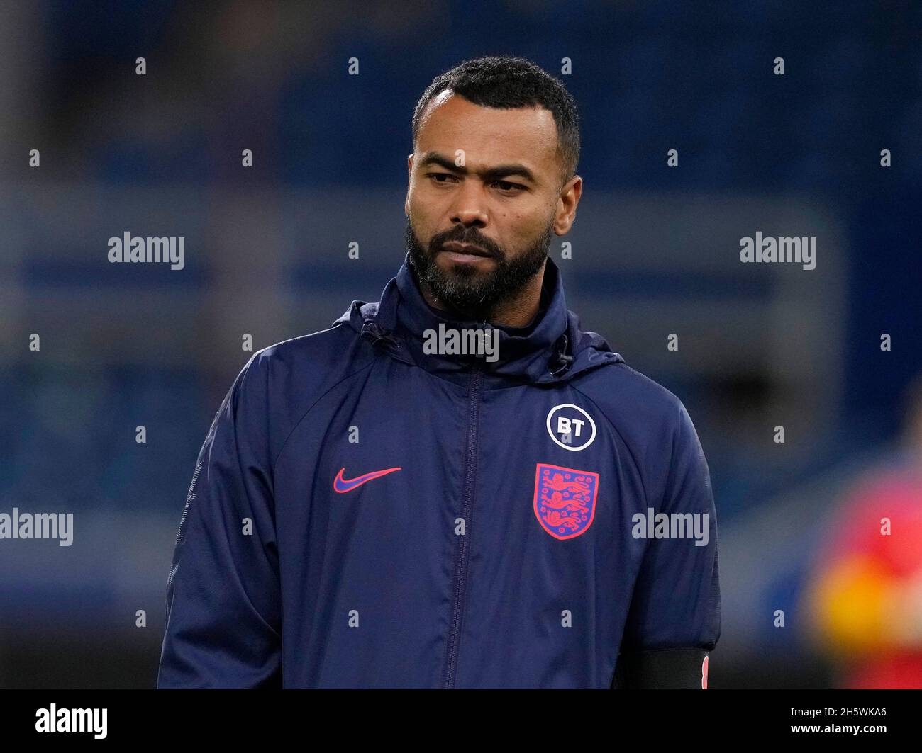 Burnley, Regno Unito. 11 novembre 2021. Assistente allenatore di Ashley Cole durante la partita di qualificazione UEFA Euro Under-21 al Turf Moor di Burnley. Il credito d'immagine dovrebbe leggere: Andrew Yates / Sportimage Credit: Sportimage/Alamy Live News Foto Stock