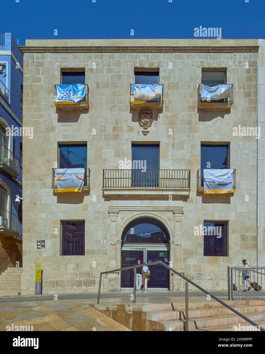 Museo d'Arte Contemporanea della città di Alicante, Spagna, Europa Foto Stock