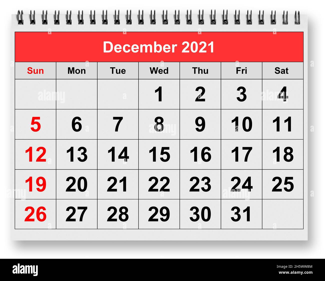 Calendario 2021 mensile immagini e fotografie stock ad alta risoluzione -  Alamy