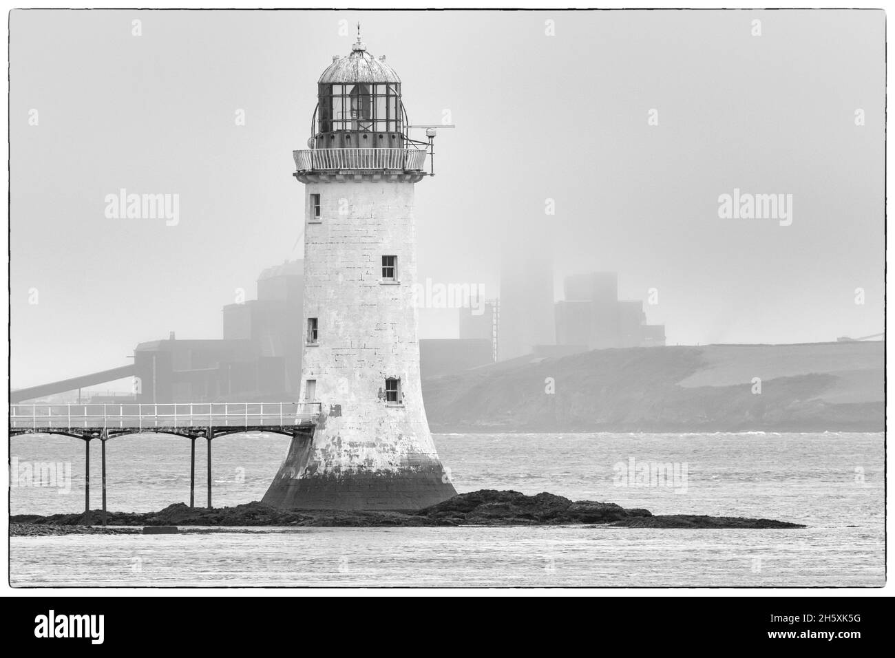 Faro di Tarbert, Contea di Kerry, Irealtd Foto Stock