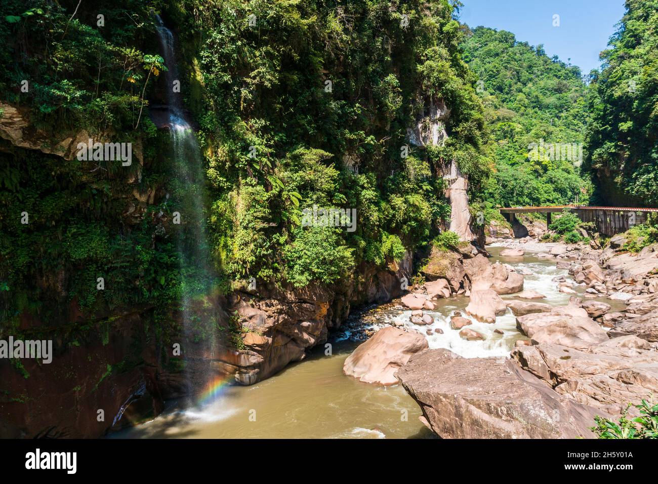 Boquerón del Padre Abad, Aguaytia, Ucayali, Perú, Sudamerica. Foto Stock
