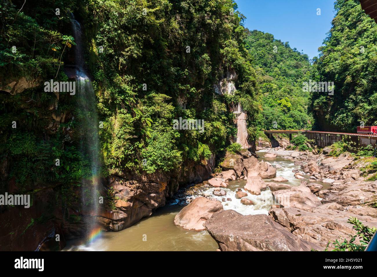 Boquerón del Padre Abad, Aguaytia, Ucayali, Perú, Sudamerica. Foto Stock