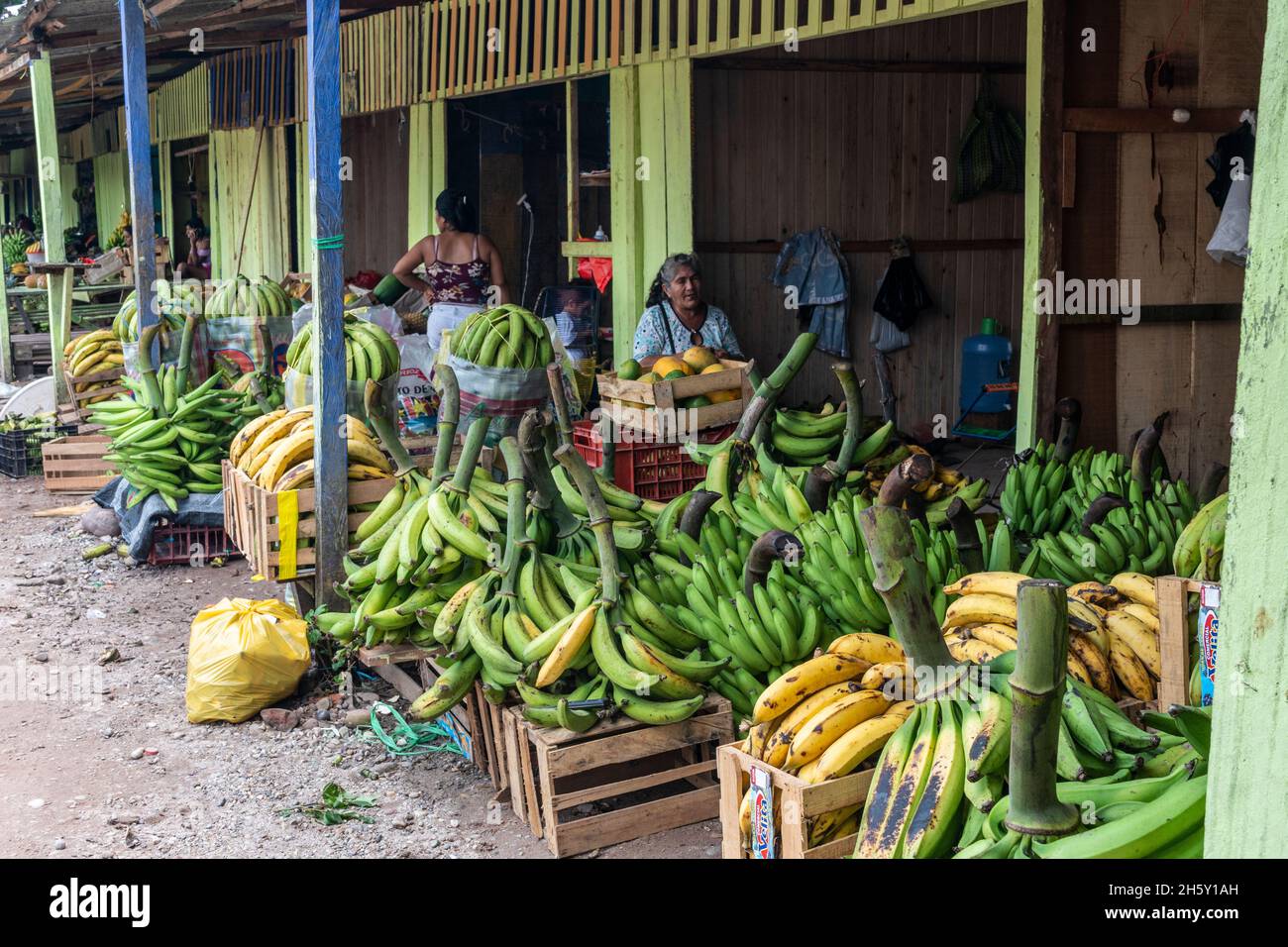 Aguaytia città, Ucayali, Perù, Sud America. Foto Stock