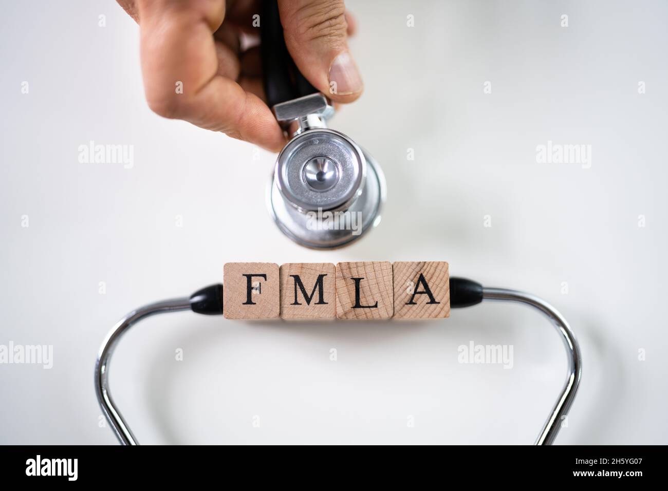 La FMLA medica ha pagato il congedo di malattia cura di atto Foto Stock