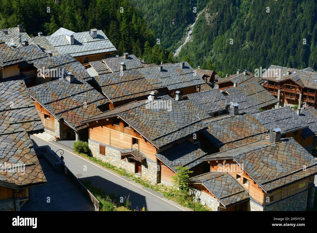 SAINTE FOY TARENTAISE, SAVOIA (73), FRANCIA Foto Stock