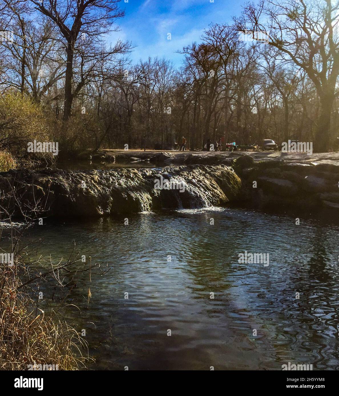 Chickasaw National Recreation Area in Oklahoma Foto Stock