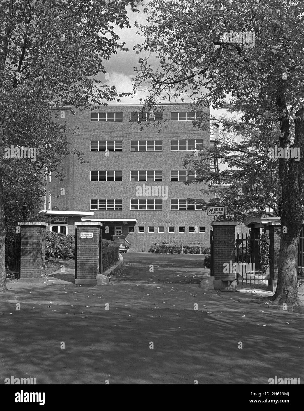 Becton Dickinson, East Rutherford, New Jersey; 1953 Foto Stock