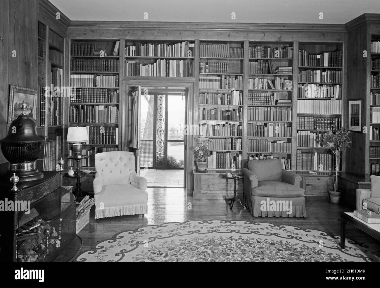 Paul Mellon, residenza a Upperville, Virginia; 1947 Foto Stock