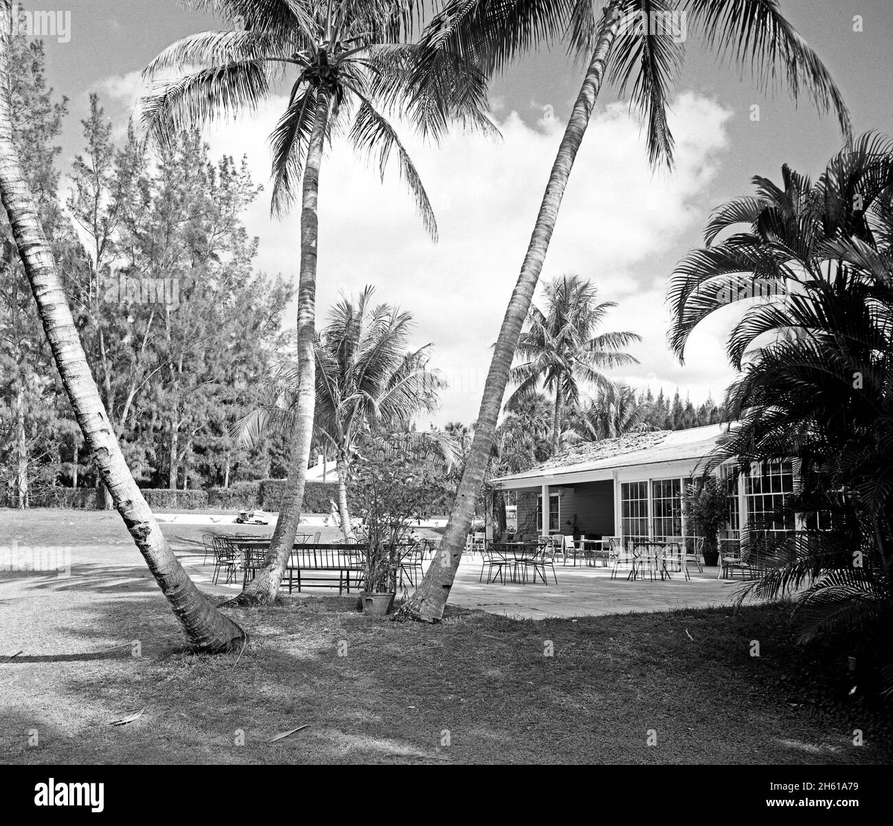 Jupiter Golf Clubhouse, Hobe Sound, Florida; 1958 Foto Stock