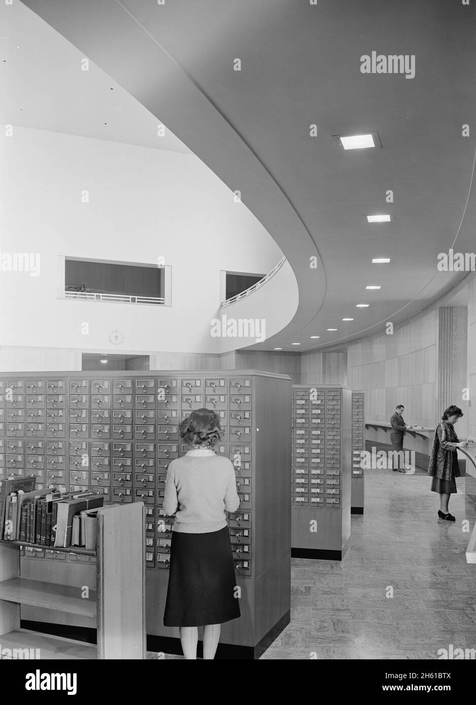 Biblioteca pubblica di Brooklyn (Ingersoll Memorial), Prospect Park Plaza, New York; 1941 Foto Stock