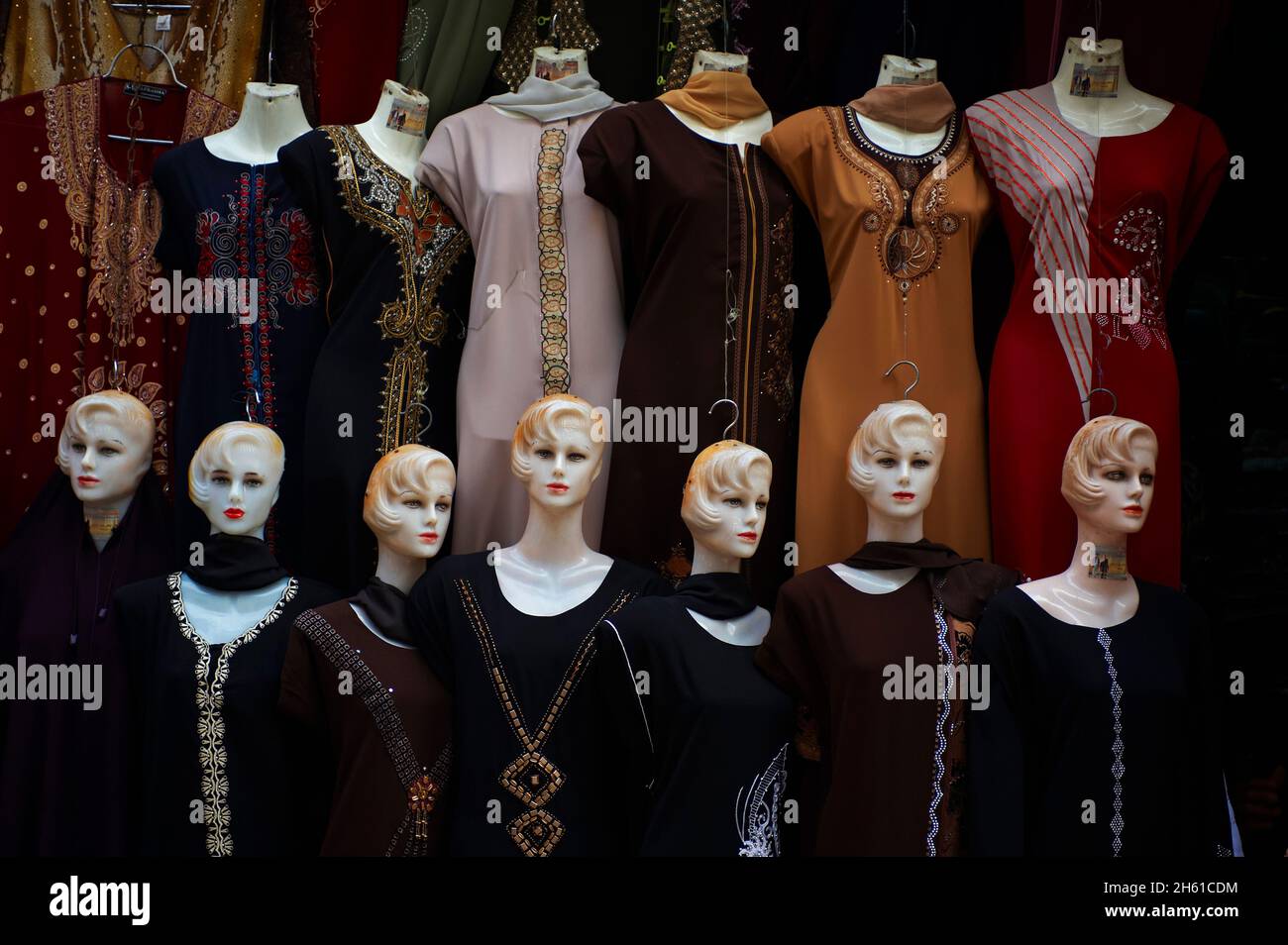 Egypte, la Côte méditerranéenne, Alexandrie, viale dello shopping Abdel Nasser (ex rue Fouad). // Egitto, Alessandria, shopping in Abdel Nasser Street (ex F Foto Stock