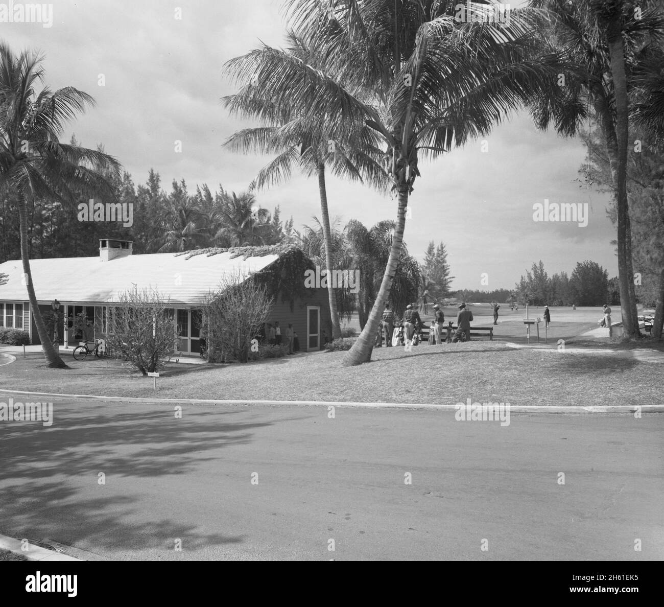 Jupiter Golf Clubhouse, Hobe Sound, Florida; 1958 Foto Stock