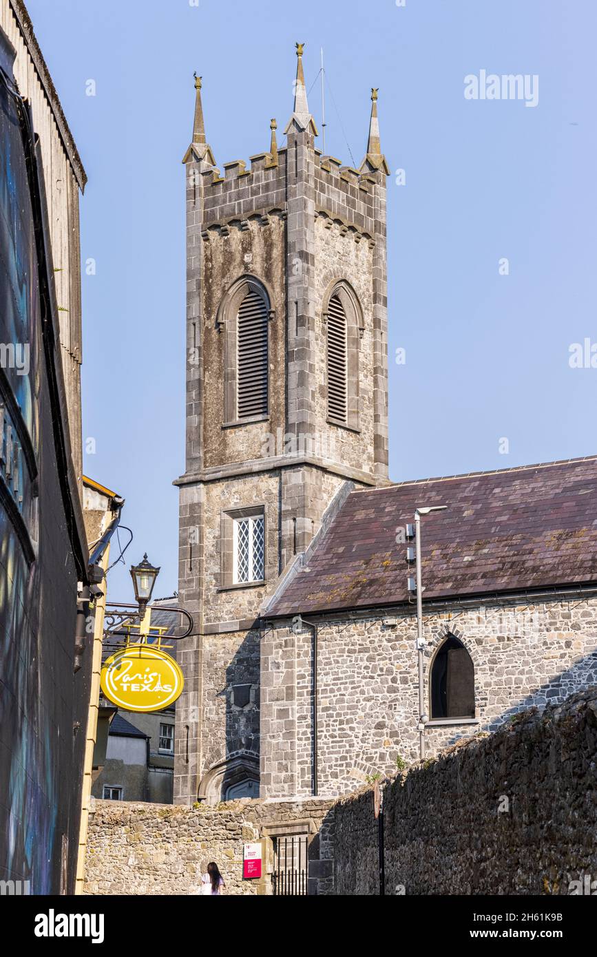 St. Mary's Medieval Mile Museum, chiesa del XIII secolo e cimitero a Kilkenny, contea di Kilkenny, Irlanda Foto Stock