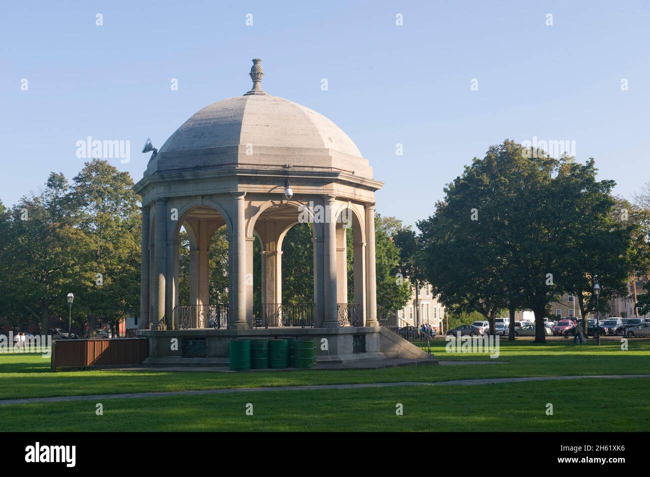 Il Pavillion su Salem Common a Salem Massachusetts USA Foto Stock