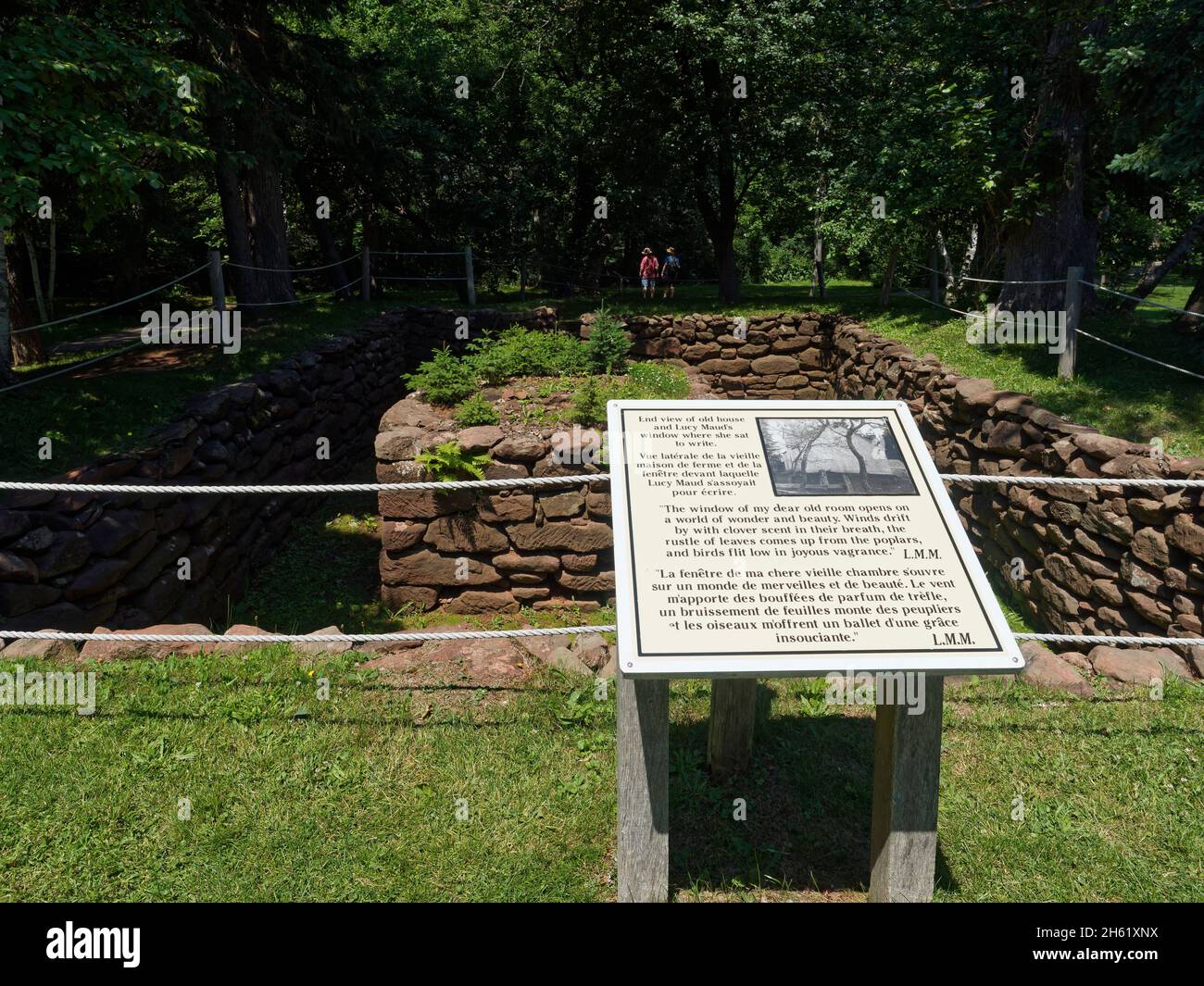 anne di gable verdi', canada, isola del principe edoardo, luogo della casa dell'autore lucy maude montgomery Foto Stock