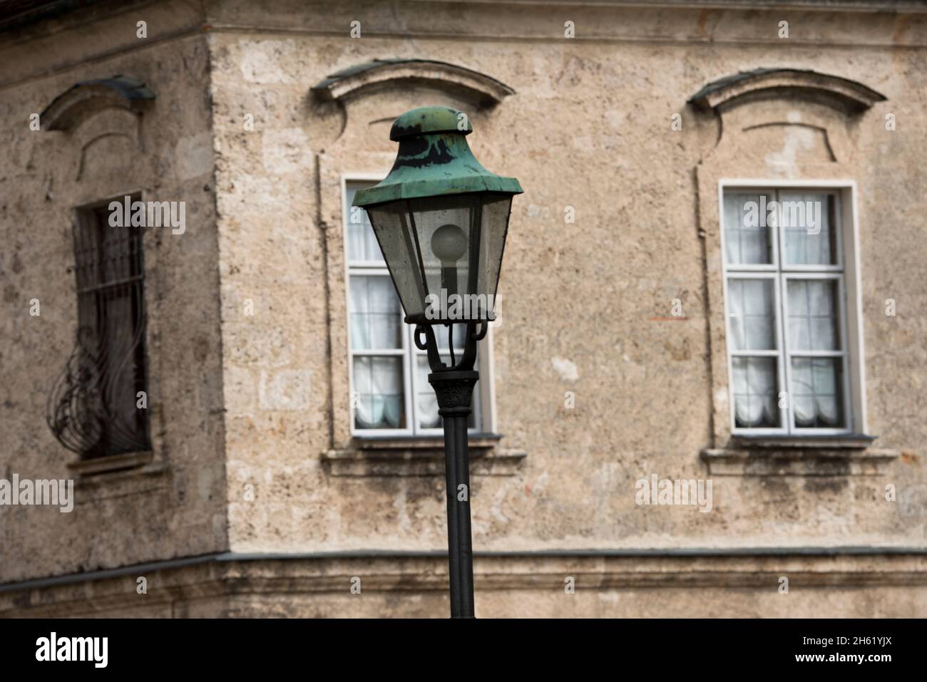 lanterna,finestra,architettura storica,monastero,baviera, Foto Stock
