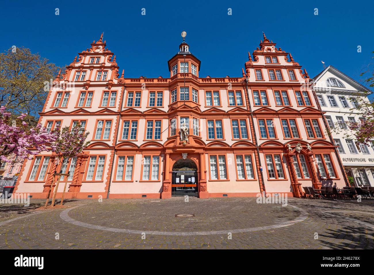 museo gutenberg, magonza, renania-palatinato, germania Foto Stock