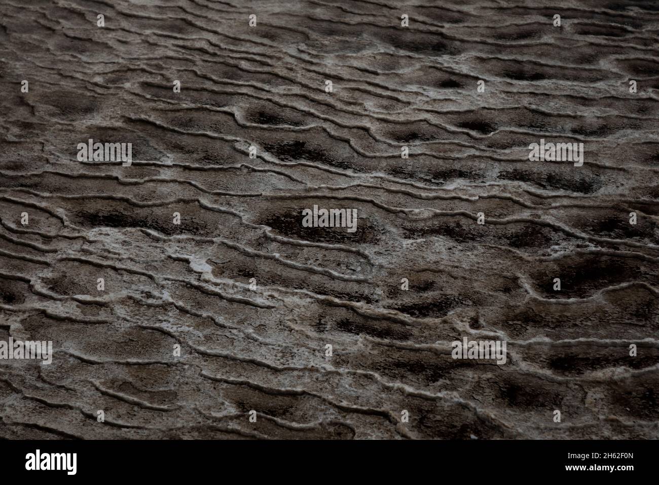 immagine astratta di un campo geotermico in islanda. Foto Stock