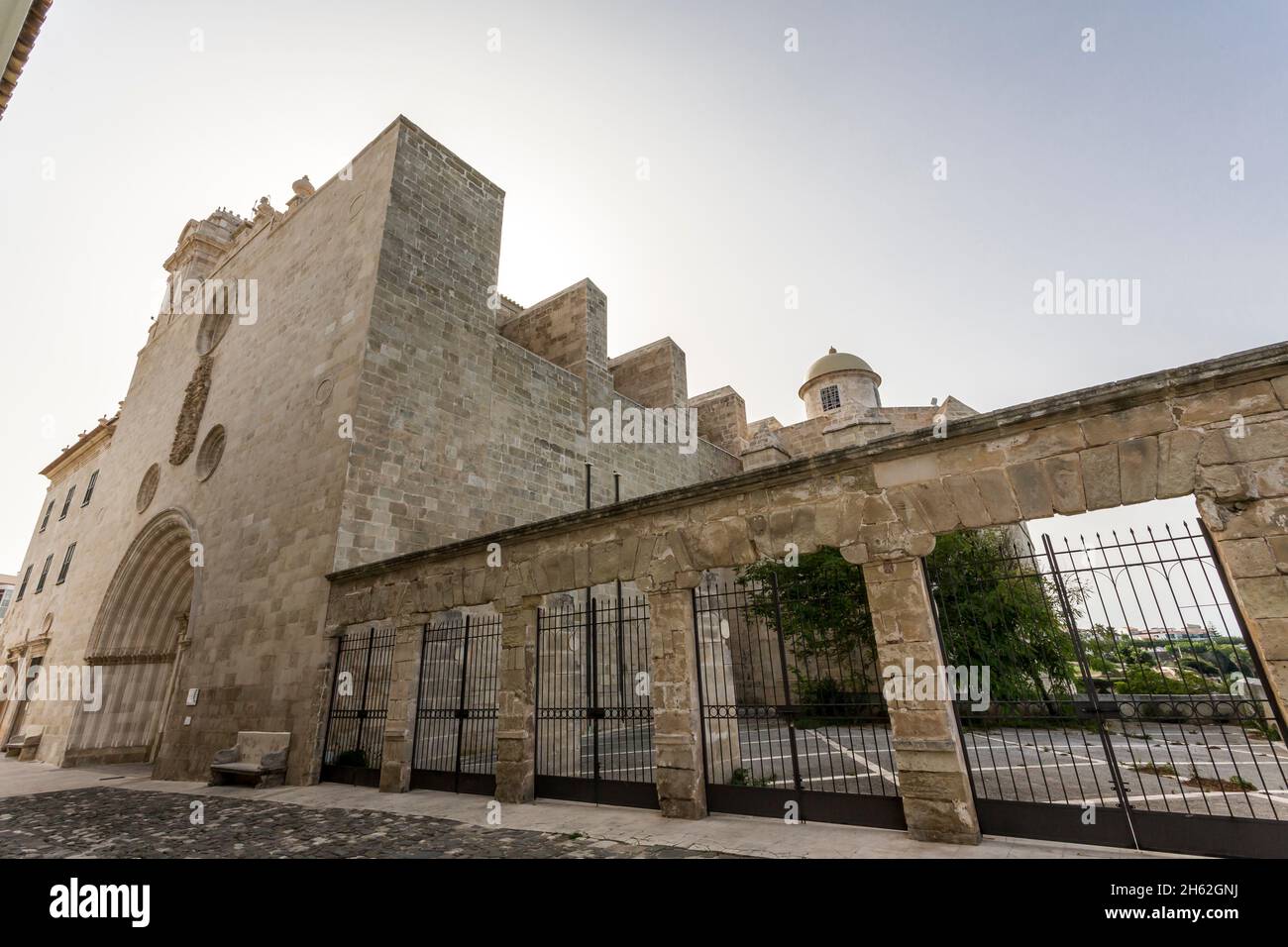 monastero francescano di sant francesc,1459,con museu de menorca,mahon,mao,menorca,isole baleari,spagna,europa Foto Stock