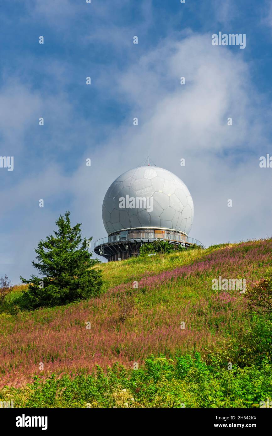 wasserkuppe nel rhoen in assia, germania Foto Stock