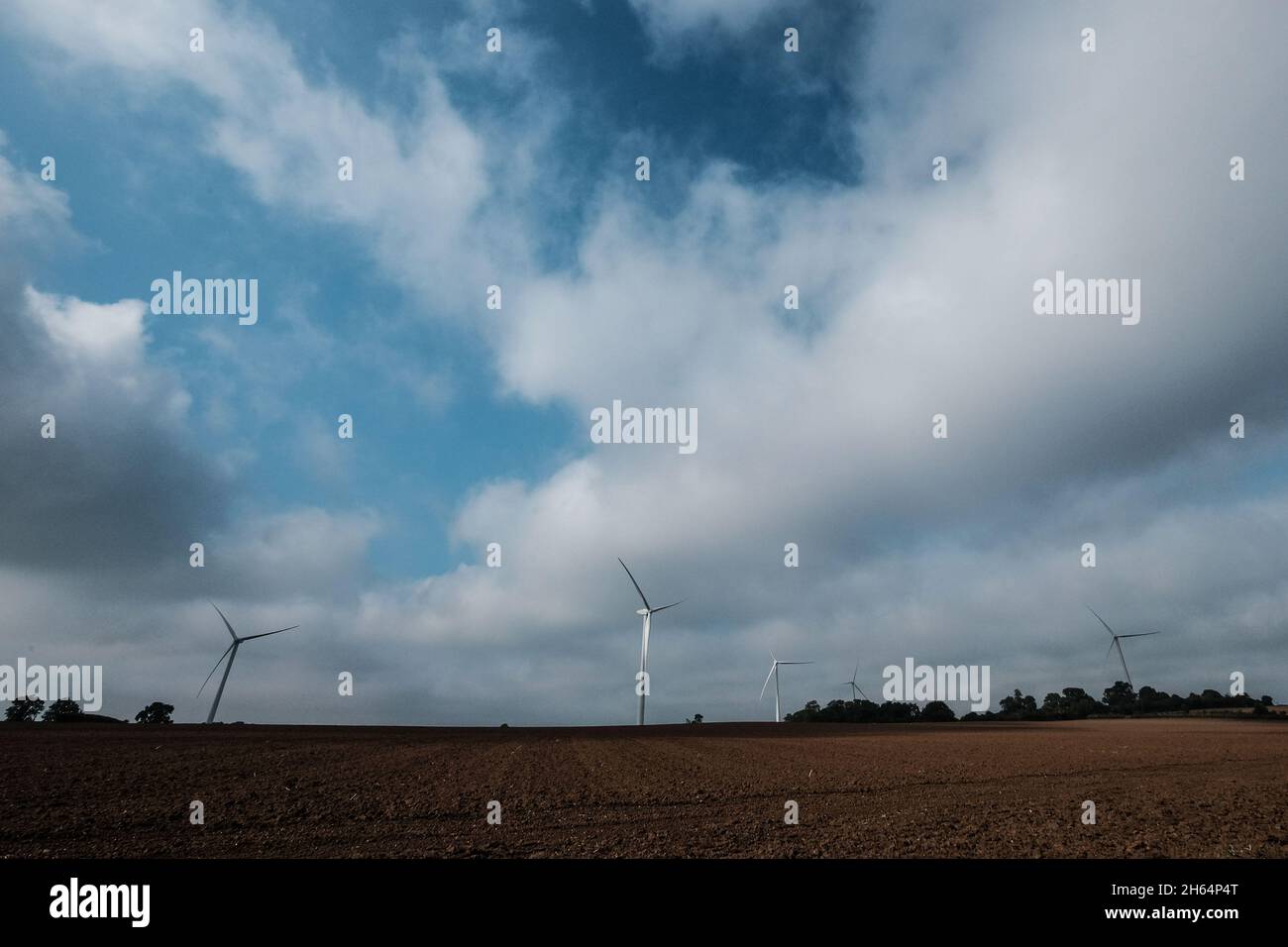 Watford Lodge Wind Farm, Northamptonshire Foto Stock