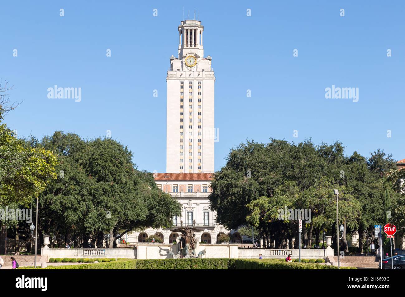 University of Texas Tower, Austin, Texas Foto Stock