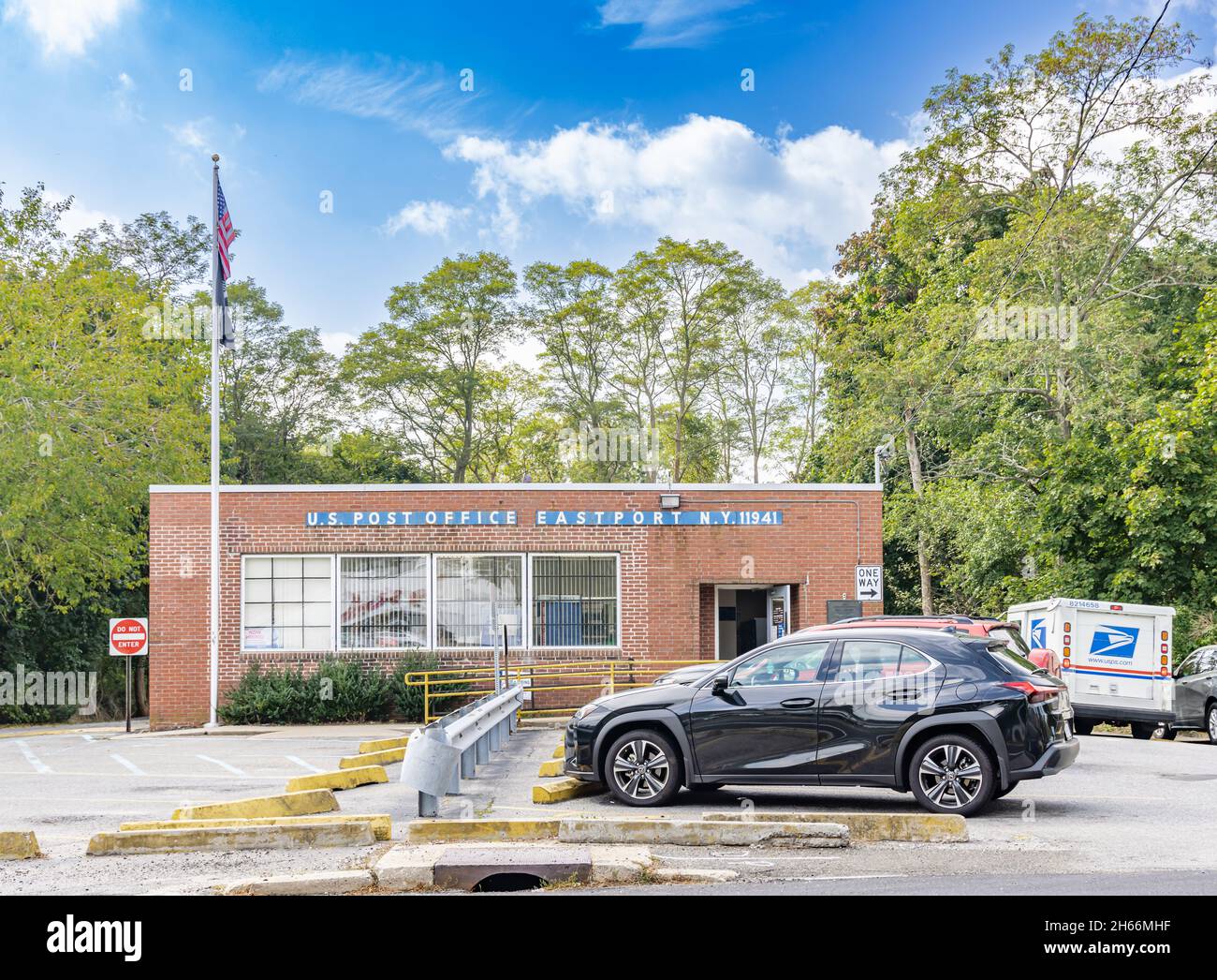Ufficio postale DEGLI STATI UNITI, Eastport, NY Foto Stock