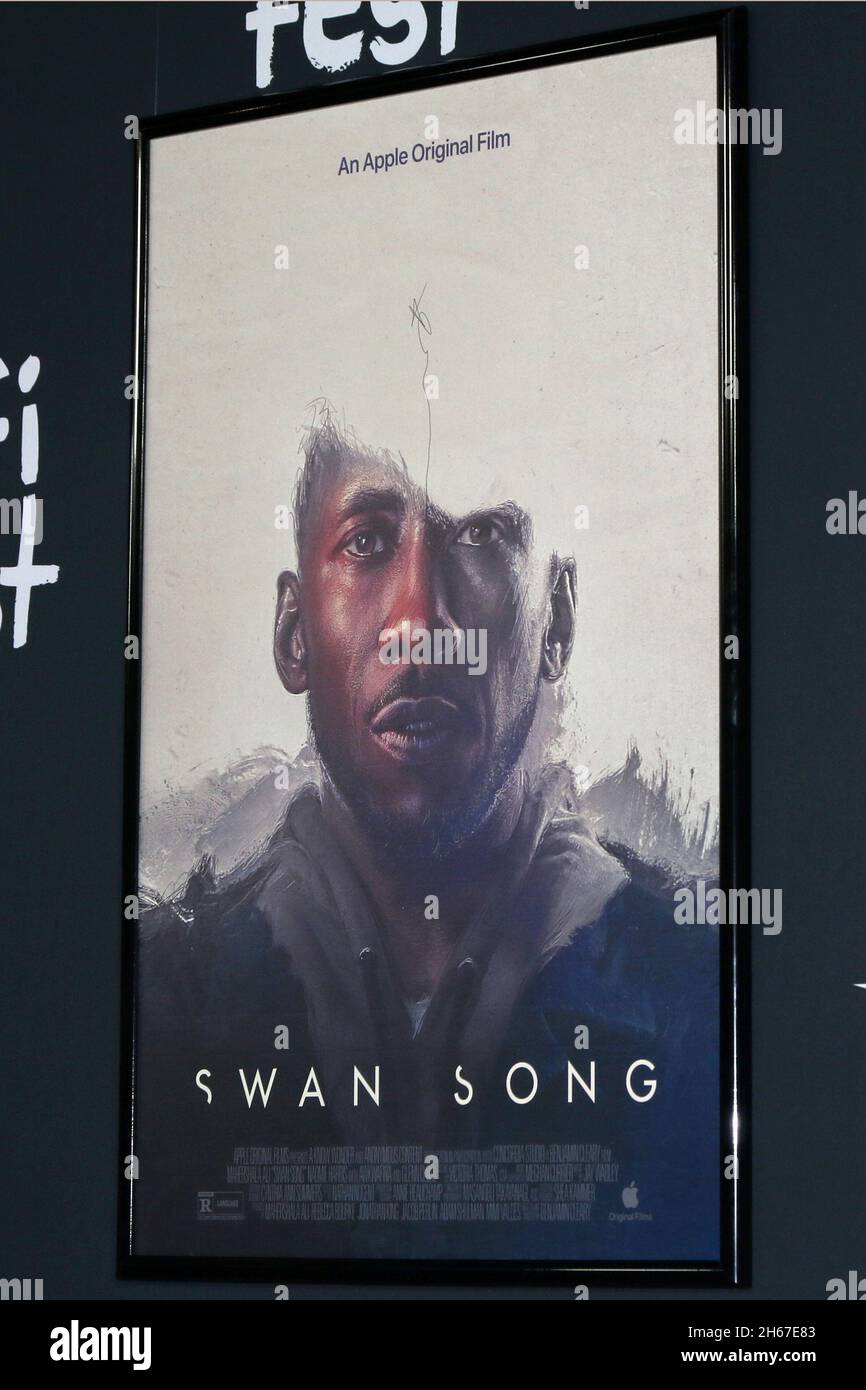 Los Angeles, Stati Uniti. 12 novembre 2021. Atmosphere at the AFI Fest - Swan Song Premiere at TCL Chinese Theatre IMAX on November 12, 2021 in Los Angeles, CA (Photo by Katrina Jordan/Sipa USA) Credit: Sipa USA/Alamy Live News Foto Stock