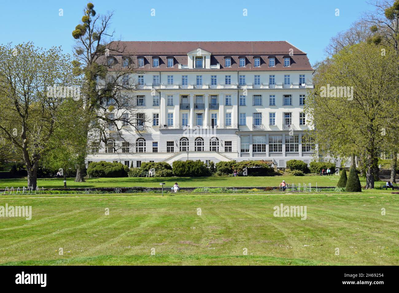 Fürstenhof clinica di riabilitazione a Bad Eilsen Foto Stock