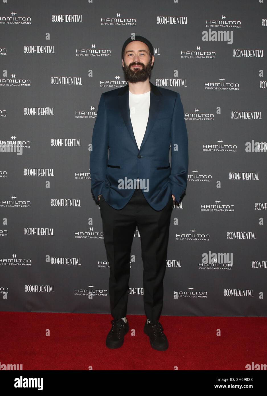 Los Angeles, CA. 13 Nov 2021. Benjamin Cleary, all'Hamilton Behind the Camera Awards all'Avalon Hollywood di Los Angeles, California, il 13 novembre 2021. Credit: Faye Sadou/Media Punch/Alamy Live News Foto Stock