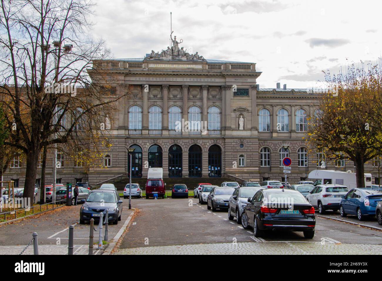 Strasburgo, Francia, 31 ottobre 2021, è un'università multidisciplinare con quasi 50,000 studenti Foto Stock