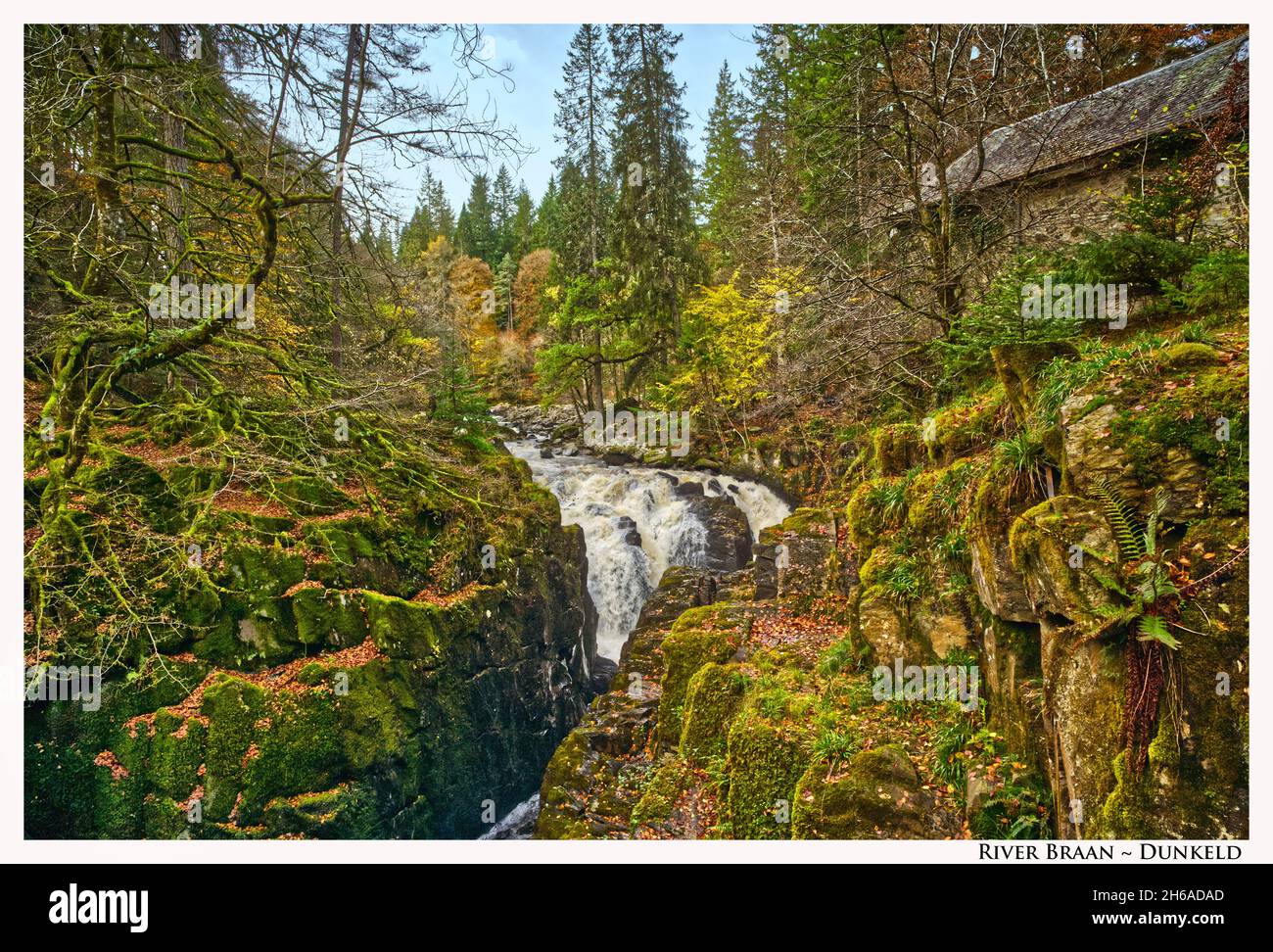 Killiecrankie - Dunkeld - Perthshire - Scozia Foto Stock