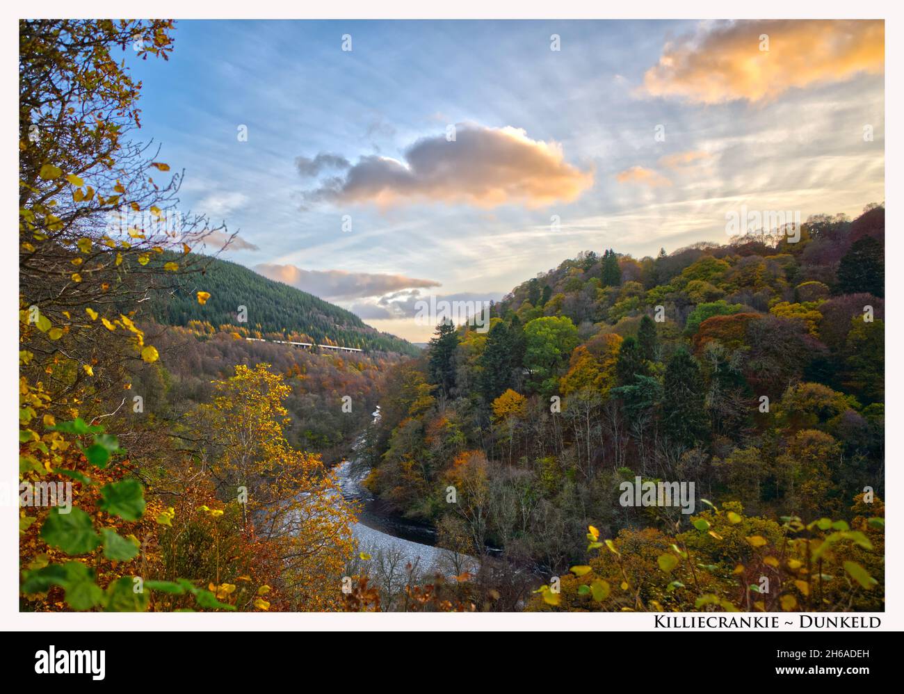Killiecrankie - Dunkeld - Perthshire - Scozia Foto Stock