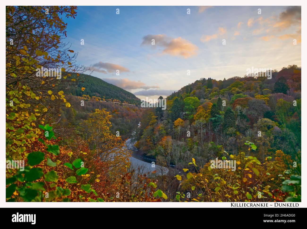 Killiecrankie - Dunkeld - Perthshire - Scozia Foto Stock