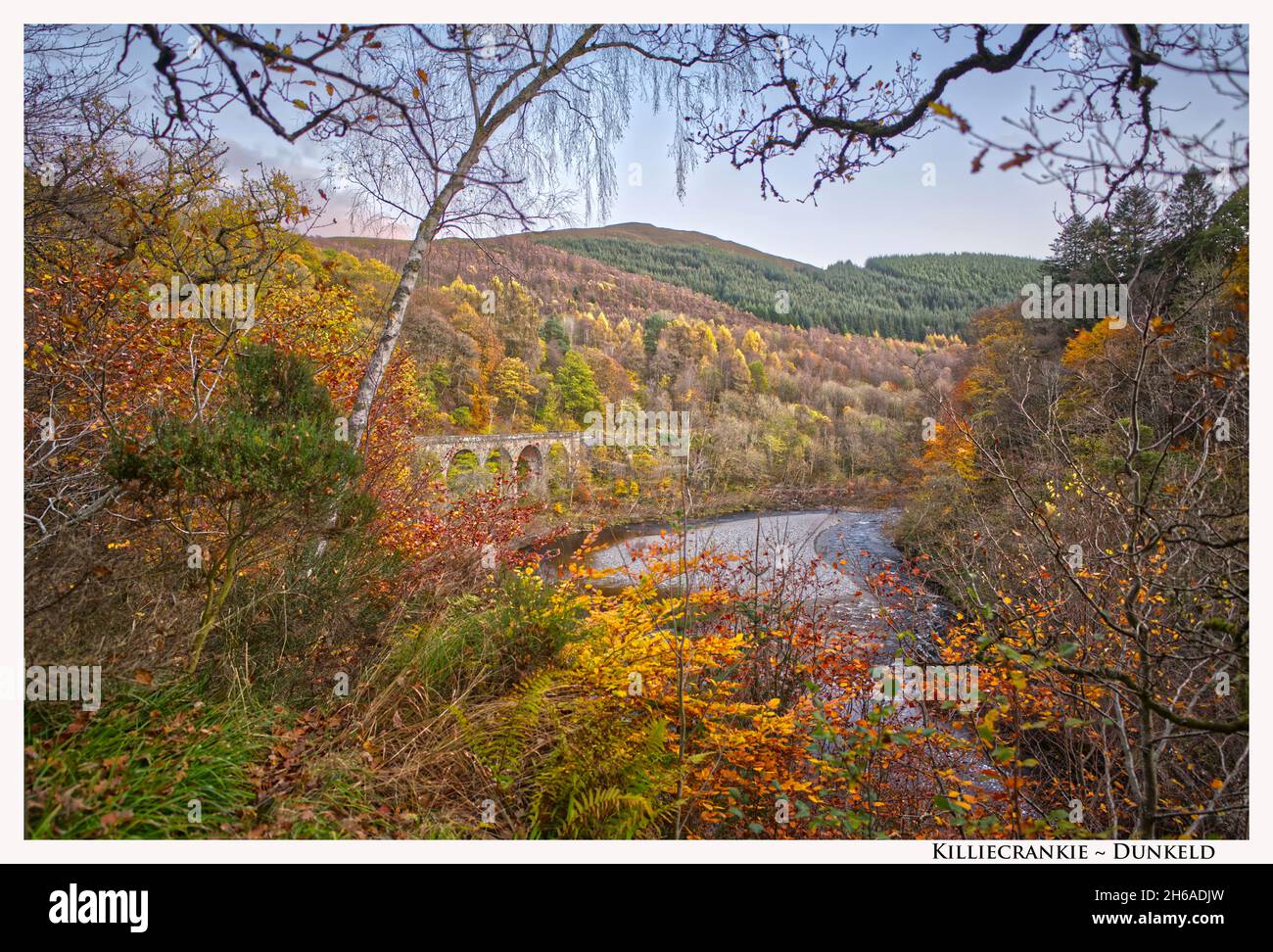 Killiecrankie - Dunkeld - Perthshire - Scozia Foto Stock