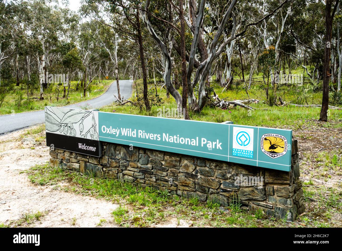 L'Oxley Wild Rivers National Park si trova nella regione settentrionale del New South Wales, Australia Foto Stock