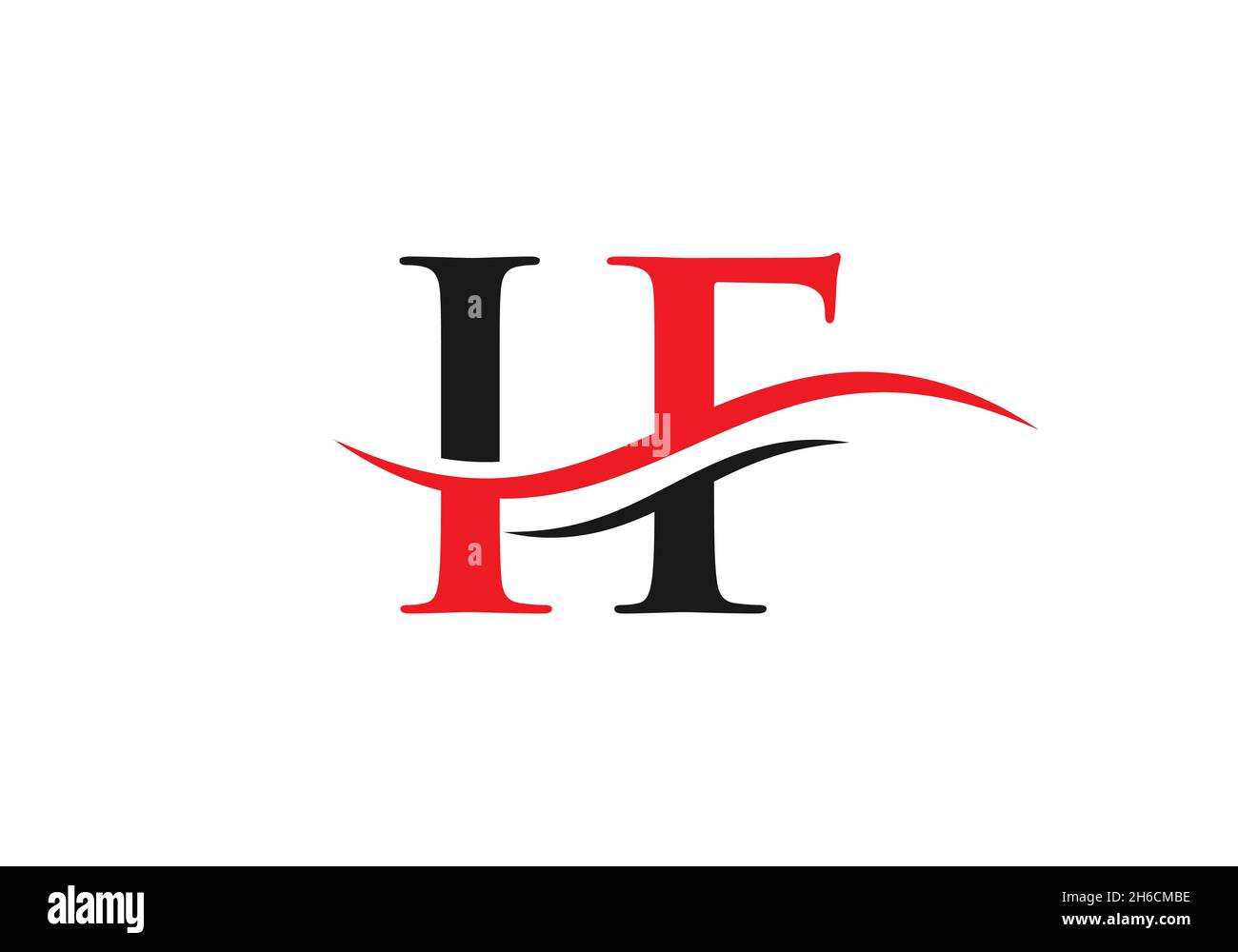 IF Logo collegato a lettera per l'identità aziendale e aziendale. Lettera iniziale SE modello vettore logo. Illustrazione Vettoriale