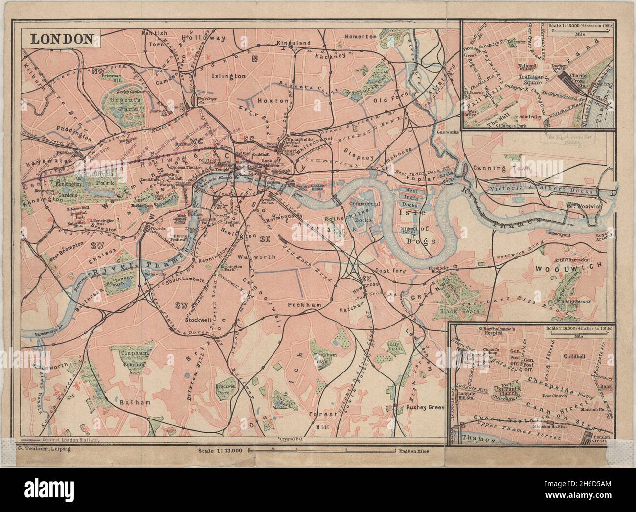 London Map, London Print, London Download, Old London, London City, Retro London Mappa, Vintage London Mappa, Old London Stampa, mappa di London, London Art Foto Stock