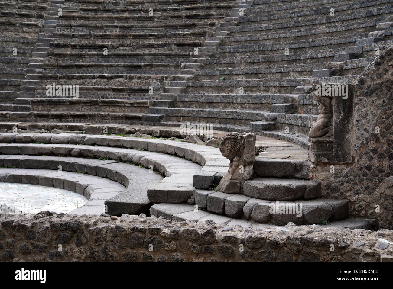 Teatro piccolo,Pompei Foto Stock