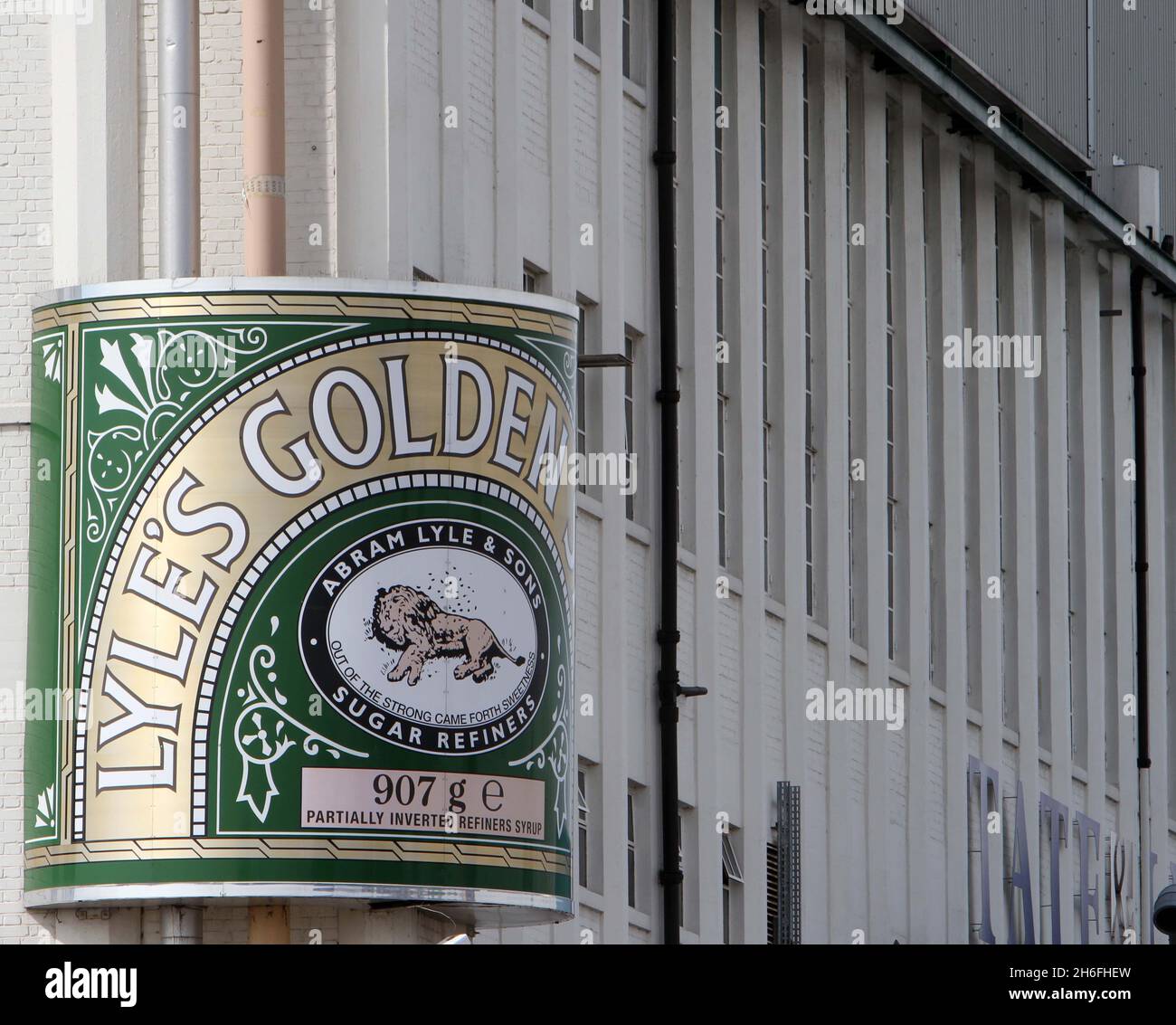 Tate & Lyle ha venduto la sua storica attività nel settore dello zucchero, che include l'iconico marchio Golden Syrup, a American Sugar Refining con un'offerta di Â€ 211 m. Foto Stock