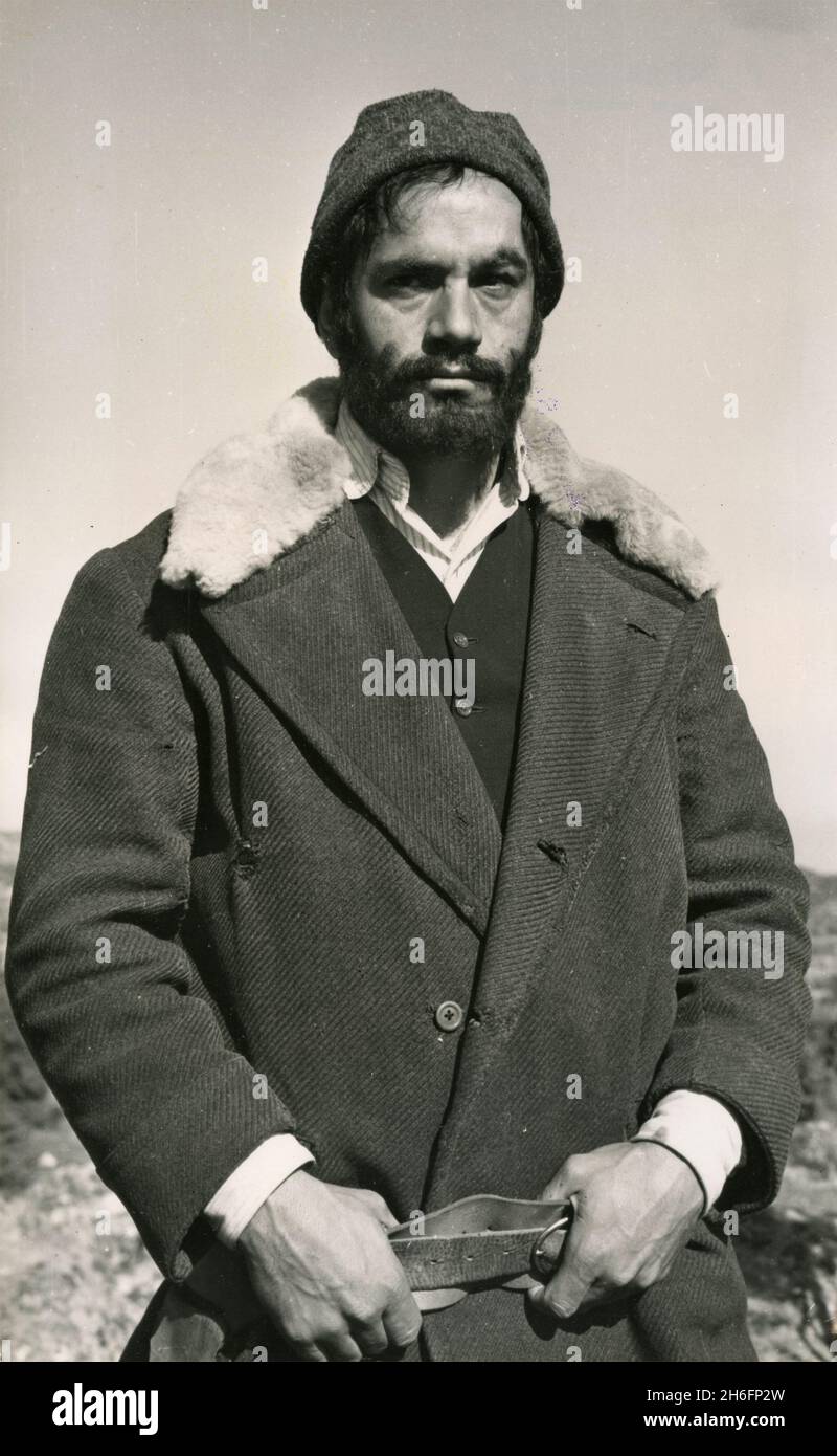 Attore e regista spagnolo Aldo Sambrell, anni '60 Foto Stock