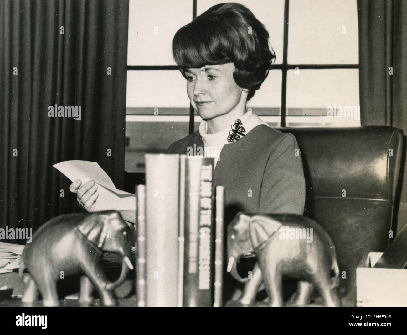 Rappresentante del Congresso americano Margaret Heckler, USA 1967 Foto Stock
